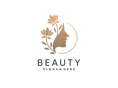 Natural Beauty Logo brand branding design icon illustration logo premium symbol vector