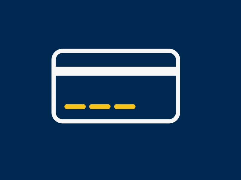 credit card to computer 2 d animation after effects aniamted gif animation blue design gif illustration motion graphics vector