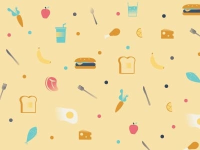 Food icons! food foodicons icons illustration motion graphics pattern vector