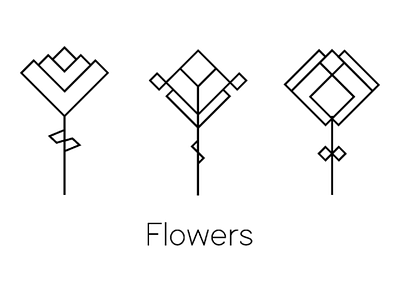 Flowers design flowers ilustrator