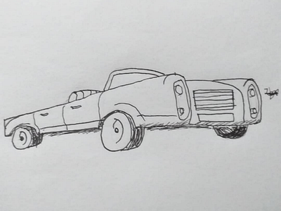 The car car design illustration