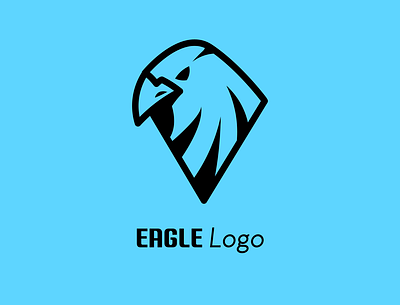 Eagle logo concept creative creativity design draw eagle graphic design logo vector