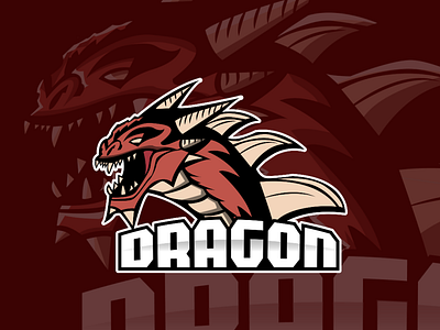 ESPORT LOGO DRAGON