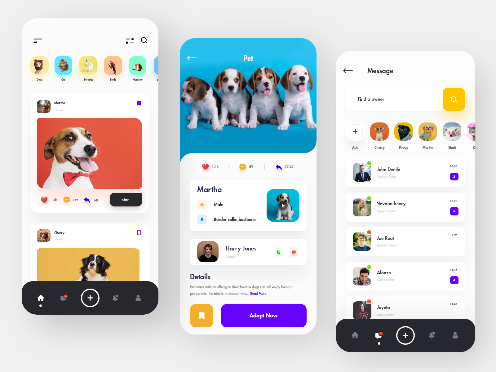 Pet Adoption Store App by Akshay Prajapati on Dribbble