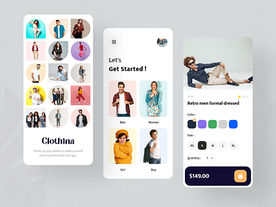 Shopping App Design