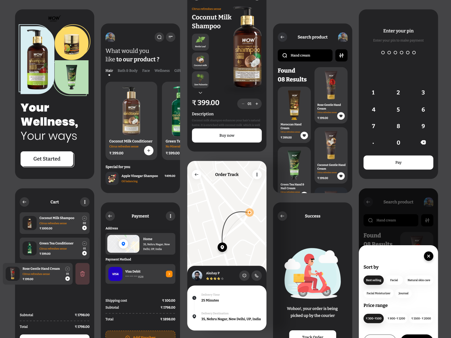 Dark Mode by Arnab Poddar Dribbble