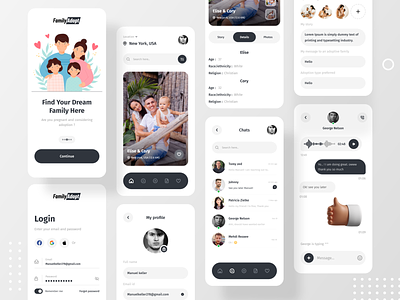Family Adoption App