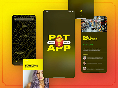 Patapp app fastfood ui web