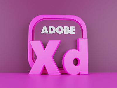 Adobe XD 3d 3d art 3d artist 3d modeling adobe adobe xd art blender stylised art trending xd