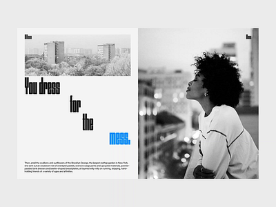 Nilsen | Webdesign & Webdevelopment animation black white bold fonts branding design fashion fashion design models photography ui ux webdesign