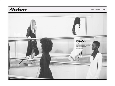 Nubon | Webdesign & Webdevelopment animation branding clothing design designer fashion light model online shop shoes shop sustainable ui ux webdesign women