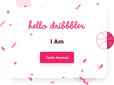 Hello Dribbble shot creative design debut debutshot first design firstshot hello hello dribble shot