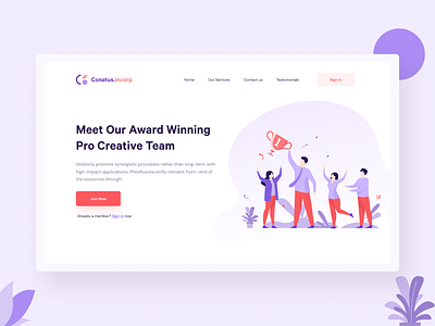 Website Header agency agency landing page agency website clean design creative agency creative landing page creative landing page design header landing page landing page design minimal design modern design ui design ux design web design web header website website ui design