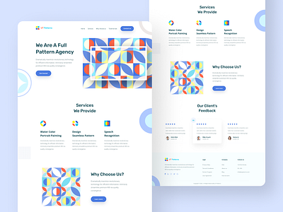 Pattern Agency Landing Page