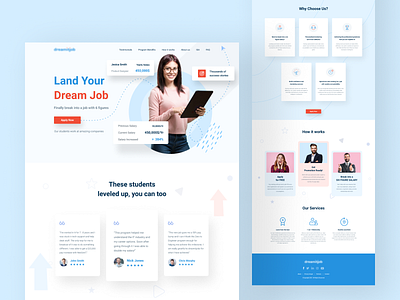 E Learning Landing Page