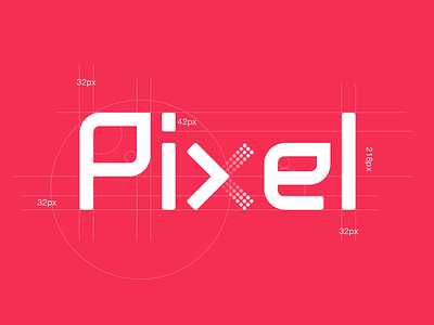 Pxlogo design illustration logo logotype photoshop pixel symbol