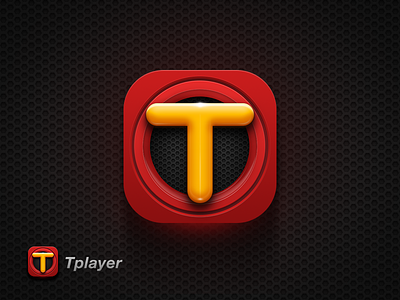 Tplayer design icon logo player ps