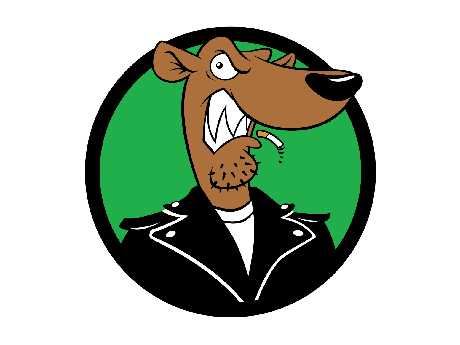 Reimagined Screeching Weasel logo by Matthew J Luxich on Dribbble