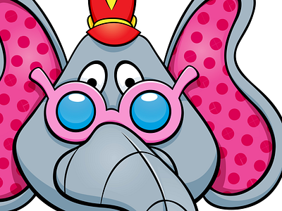 Snorky head shot - Banana Splits childrensbooks commercialillustration illustration sidandmartykrofft vector art vectorart vectorillustration