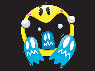 Picture of Pac Man arcade arcade art illustration midway pacman retro arcade vector illustration