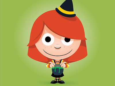 Trick or Treat Day 12 - A Candy Corn Witch cartoon character design childrens book childrensbooks commercialillustration cute cute art digital art digital illustration halloween holiday illustration inktober not so scary halloween trick or treat vector vector art vector art vector illustration vectorillustration