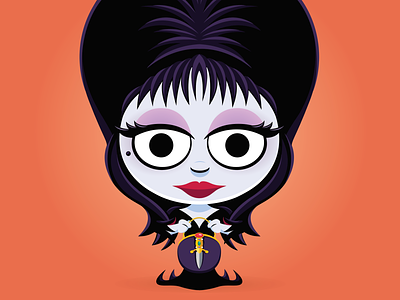 Trick or Treat Day 26 - Elvira, Mistress of the Dark