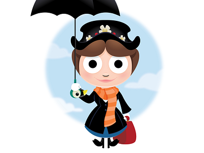 Mary Poppins illustration