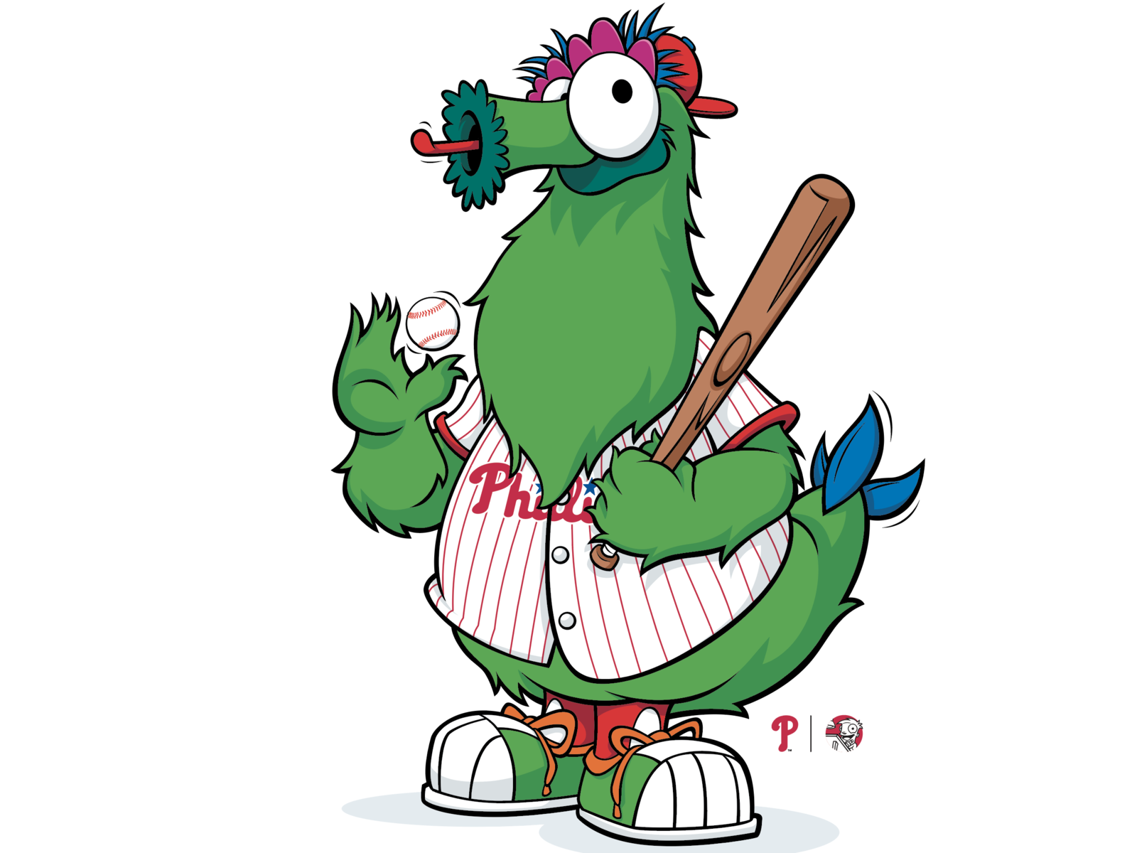 The Philly Phanatic by Matthew J Luxich on Dribbble