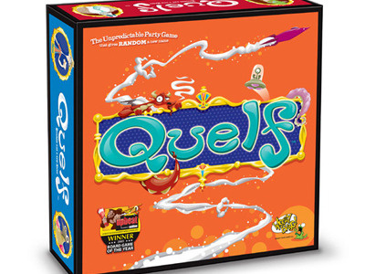 Quelf Boardgame Illustration & Development art direction boardgame creative design development games illustration puzzle quelf vector