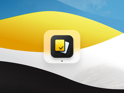3d Look Icon for Dello App 3d art app icon illustraion ios macos sketchapp ui