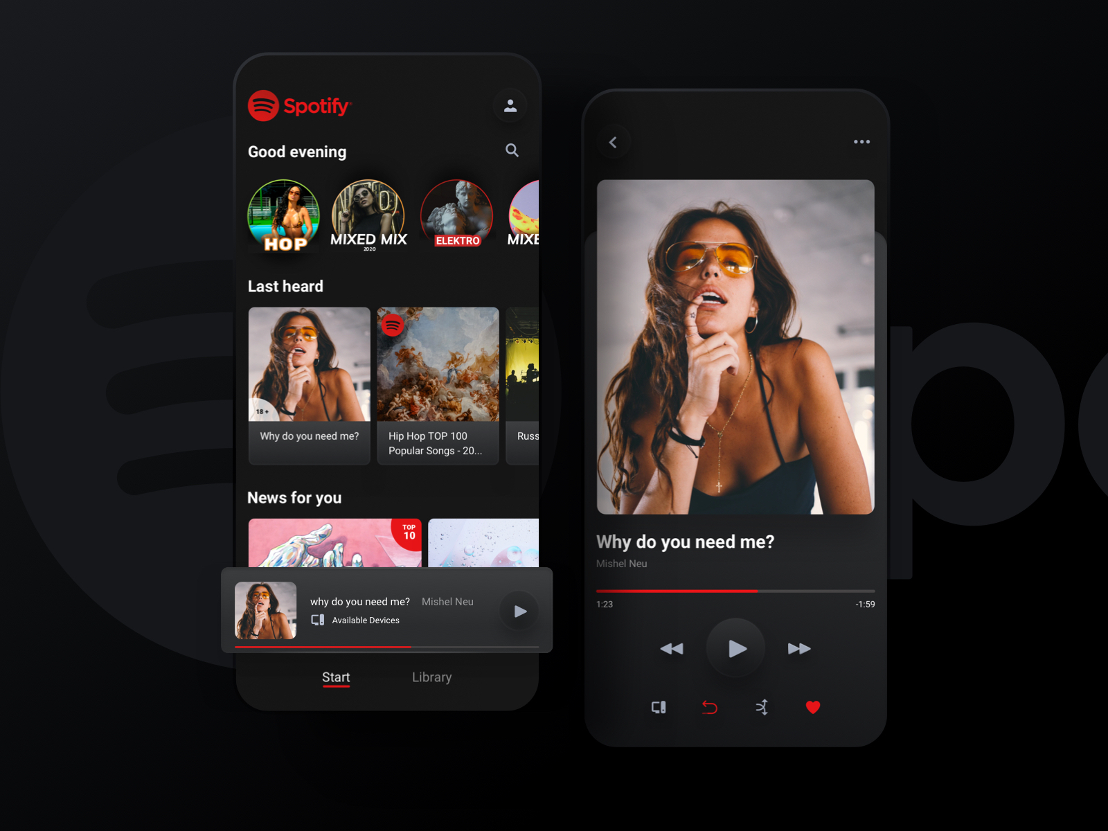 Netflix bought Spotify by Greg Neu on Dribbble