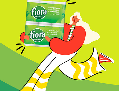 Fiora branding branding and identity campaign colour colourful design illustration illustration art illustrator positive vector vector art