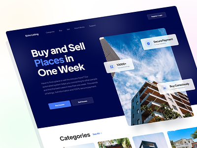 Listing Website UI