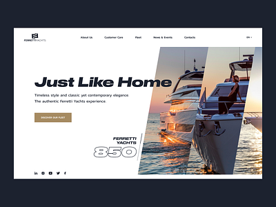 Landing Page | Ferretti Yachts