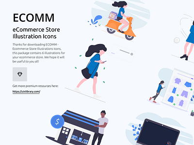 eCommerce Store Illustrations Freebies ecommerce ecommerce app ecommerce design ecommerce shop free downloads freebie freebies freebies sketch illustration freebie online shop illustrations online shop illustrations