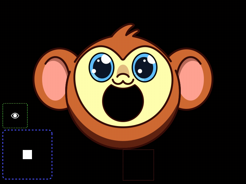 Little Monkey Rig after effects expressions joysticks and sliders