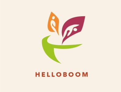 Helloboom Logo design