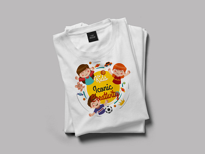 Kids Iconic Creativity T Shirt Design