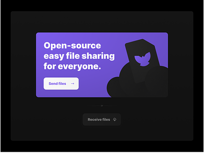 Odin - Open source, file sharing app UI app design application cloud desktop file open sharing source ui website