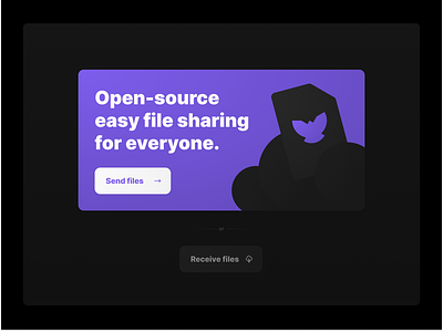 Odin - Open source, file sharing app UI