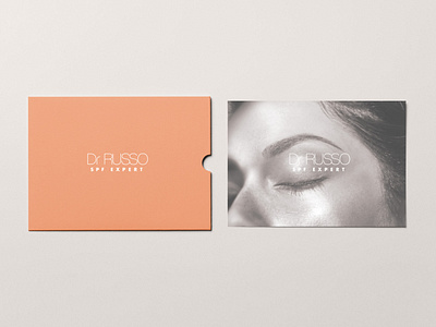 Dr Russo branding design print design spf suncare