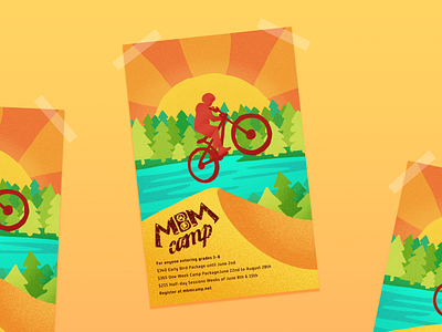 Mountain Bike Camp Poster