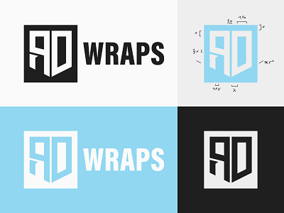 RD Wraps automotive branddesigner branding carwrapping logo logodesign logos