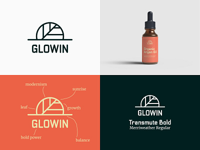 Glowin Hair and Cosmetics | Logo & Branding