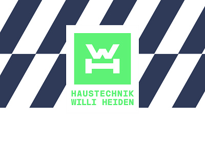 Haustechnik Willi Heiden | Logo & Branding air conditioning branding cooling handyman heating home house logo logodesign plumber technical technician