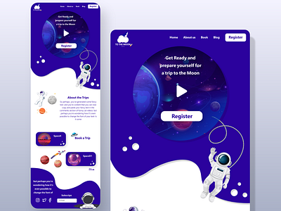 landing page