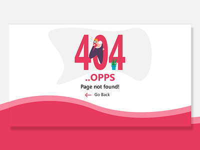 DailyUI 008 - 404 page