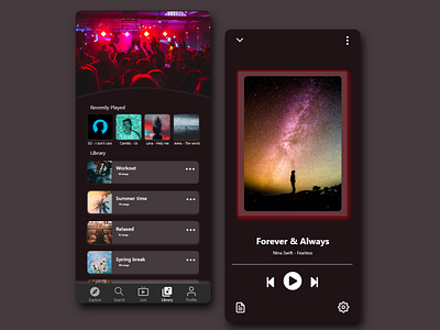 Daily UI #009 - Music Player