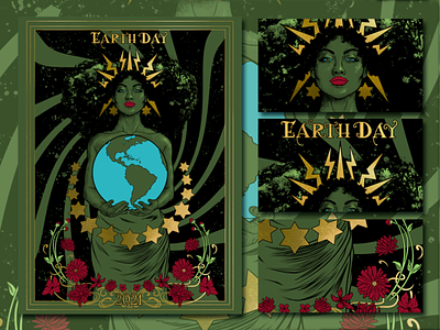 Gaia Earth Day Poster + Bonus