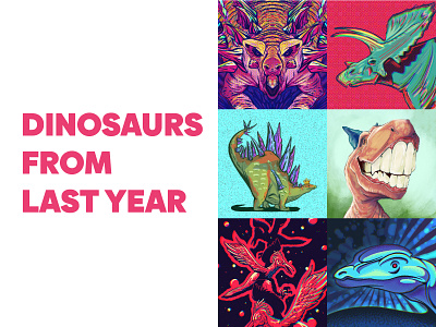 Dinovember Review + 2021 Prompt List dinosaur dinosaurs dinovember dinovember2021 illustration